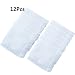 CoCoUSM White Perfect Wedding Lace Cotton Handkerchiefs-Square 10 x 10