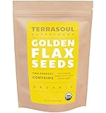 Terrasoul Superfoods Golden Flax Seeds (Organic), 32-ounce