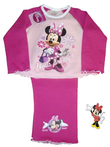 Girls Disney Minnie How Pretty Pyjamas 18-24 Months