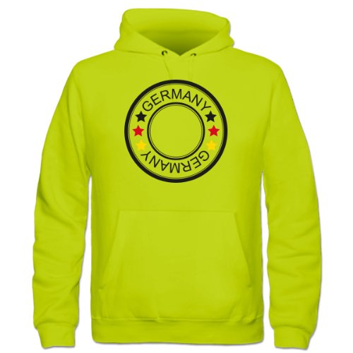 EM Logo Deutschland Trikot Fan Kinder Kapuzenpulli by Shirtcity
