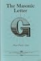 The Masonic Letter G
