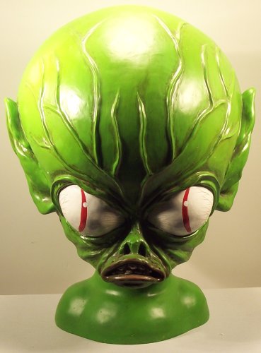 Invasion for the Saucer-Men Collectible Life Size Alien Bust