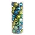 - 40CT BLUE/GREEN PLASTIC BALL SET