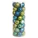 - 40CT BLUE/GREEN PLASTIC BALL SET