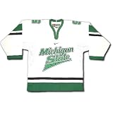 Nike - Michigan State Spartans Nike Replica Home Hockey Jersey