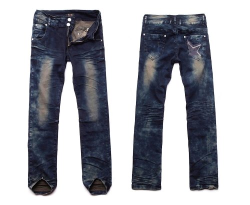 【大きいサイズLL～5L】ウォッシュ デニム ジーンズ レディース 美脚デニム