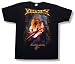 Megadeth - Guitar & Frame 2010 Tour Black T-Shirt (Dallas - Phoenix) - New Adult XX-Large