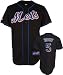 David Wright Jersey: Youth 2010 Majestic Alternate Black Replica #5 New York Mets Jersey