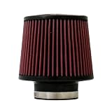 Injen Technology X-1014-BR Black and Red 3" High Performance Air Filter