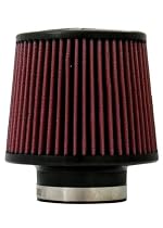 Injen Technology X-1014-BR Black and Red 3" High Performance Air Filter