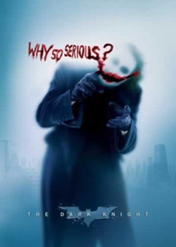 Poster-Affiche - Batman The Dark Knight WHY - 68x98 cm