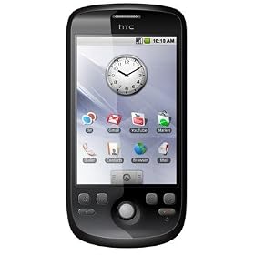HTC Magic G2 Google Android - Unlocked QuadBand Cellular Phone with 3.2 MP Camera, GPS, WiFi - International Version with No Warranty (Black)