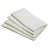Bardwil Linen Ease 17-inch By 17-inch Set of 4 Napkins, Ivory by Bardwill