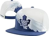Toronto Maple Leafs Mitchell & Ness Cream Vintage 'Paintbrush' Snapback Hat