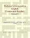 Book Webster's Savoyard to English Crossword Puzzles: Level 1