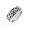 Celtic Woven Band Ring Sterling Silver Ring Size 6