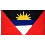 Antigua & Barbuda Flag Polyester 3 ft. x 5 ft.