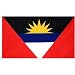 Antigua & Barbuda Flag Polyester 3 ft. x 5 ft.