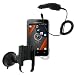 Kit Kfz Navi-Pack mit Multi Oberflächen Saughalter und Kfz-Ladegerät für Sony Ericsson Xperia active - Schwarz