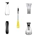 RuiLing Long Grip Bottle Brush, Comfort Grip Water Bottle Brush Easy to Clean Narrow Corner,Perfect for Narrow Corner Mark Cups Carafe Carboy Thermos Bottles.
