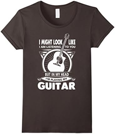 Women's But In My Head, I'm Playing My Guitar Medium Asphalt