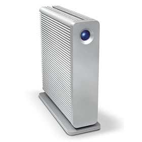 LaCie d2 Quadra v3 Hard Disk 3 TB eSATA FireWire800 USB 3.0 Desktop External Hard Drive 301549U (Aluminum) by 