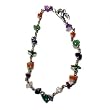 Fashion Anklet with Semi Precious Gemstones, 9" With Extender