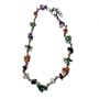 Fashion Anklet with Semi Precious Gemstones, 9" With Extender