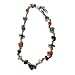 Fashion Anklet with Semi Precious Gemstones, 9" With Extender
