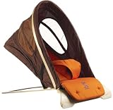 Chocolate and Orange Baby Bouncer
