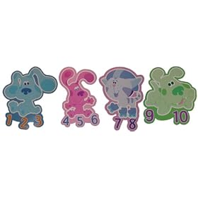 Blues Clues Numbers Mini Poster 4 pc by prettypartyplace