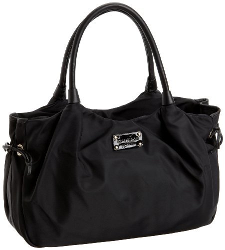 Kate Spade Gramercy Park Stevie Satchel,Black,one size