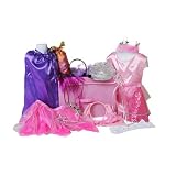 Girls Pink Fairy Princess Dress Up Accessory Trunk