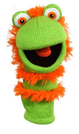 Childrens Toyshop  Toys : Baby Ginger Sockette Finger Puppet