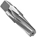 Chicago Latrobe 853 High-Speed Steel Taper Pipe Reamer, Left Hand Spiral Flute, Square Shank, Uncoated (Bright) Finish
