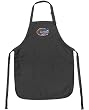 Florida Gators Apron NCAA College Logo Black University of Florida TOP RATED for Grilling, Barbecue, Kitchen and Cooking Best Unique Gifts for a Man, Men, HIM HER Women, Ladies. GIFT IDEA!