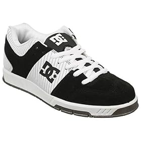 DC Wenning Men’s Shoes – 13 – Black / White