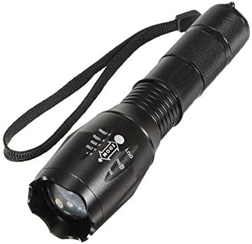 TopTac 1600 Lumen 5 Mode Zoomable LED Flashlight