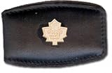 Toronto Maple Leafs Silver Leather Money Clip