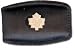 Toronto Maple Leafs Silver Leather Money Clip
