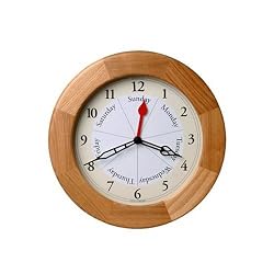 DayClocks Inc. Contemporary Oak DayClock