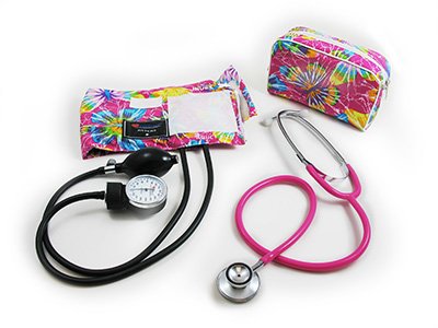 This BP & stethoscope kit includes the AllHeart standard blood pressure This BP & stethoscope kit includes the AllHeart standard blood pressure