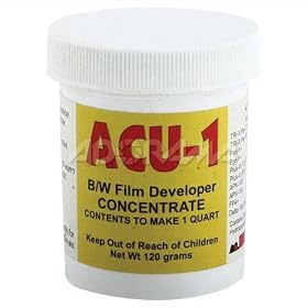 Acufine Acu-1 Black & White Film Developer Concentrate, Makes 1 Qt. of Stock Solution
