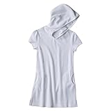 Girls' Swimwear Xhilaration® White Hooded Cover Up