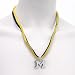 Michigan Wolverines Double Cord Necklace NCAA College Athletics