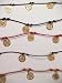8 names of God coins dipped In Gold on a leather bracelet