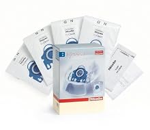 Miele Style G/N HyClean Vacuum Cleaner Bags: 4 Bags + 1 Super Air Clean Filter + 1 PreMotor Filter