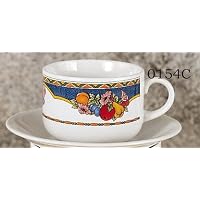 Harvest cappuccino design set of 4, 8.5 oz. capacity