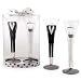 Mud Pie Bride And Groom Champagne Flute Set