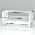Boutique Design TV Stand Furniture Unit White Gloss 90cm